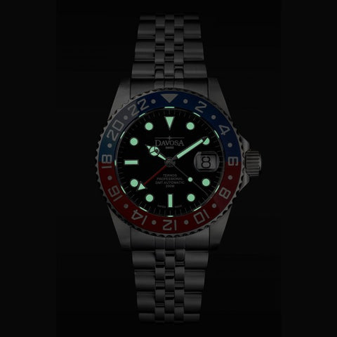 Davosa Ternos Professional GMT Penta Bracelet Watch