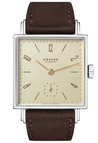 Nomos Glashutte Watch Tetra 27 Karat Steel Back 472