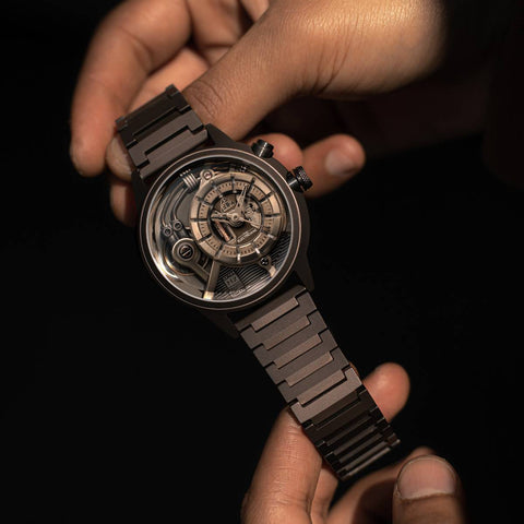 Electricianz Watch Electric Code The BrownZ Leather