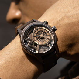 Electricianz Watch Electric Code The BrownZ Leather