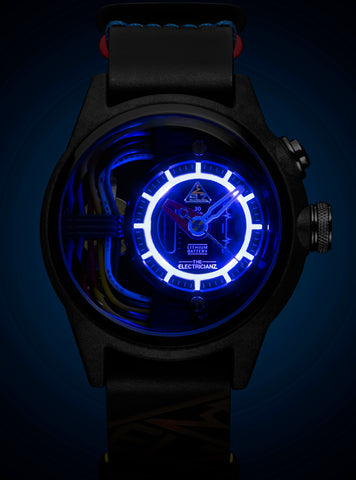 Electricianz Nylon Carbon Z 42mm Black Rubber