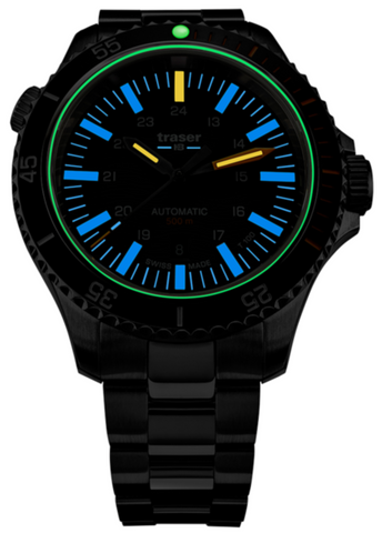 Traser H3 P67 Diver Automatic T100 Grey Bracelet Watch