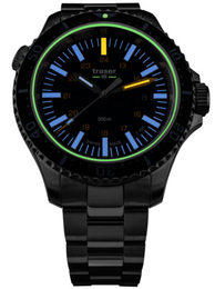 Traser H3 Watch P67 Diver T100 Blue Bracelet