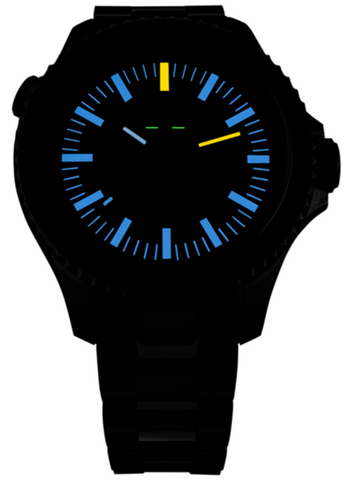 Traser H3 Watch P67 Diver T100 Blue Bracelet
