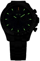 Traser H3 P67 Officer Pro Chrono Black PVD Bracelet Watch