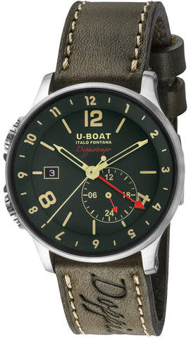 U-Boat Watch 1938 Doppiotempo Green Limited Edition 8500