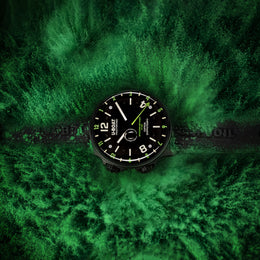 U-Boat Capsoil Doppiotempo 45 DLC Green Indices Watch D
