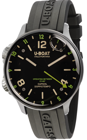U-Boat Watch Capsoil Doppiotempo 45 SS Green Indices 8838