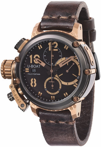U-Boat Watch Chimera Black Bronze Chrono Limited Edition 8015