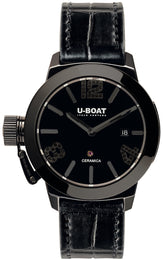 U-Boat Watch Classico 42 BK/BK Diamonds 7124