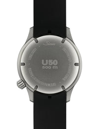 Sinn U50 Silicone Black Watch
