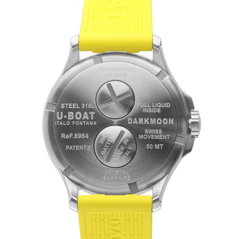 U-Boat Watch Darkmoon 44 Yellow SS Limited Edition D