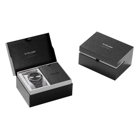 D1 Milano Ultra Thin Monoblock Anthracite Watch