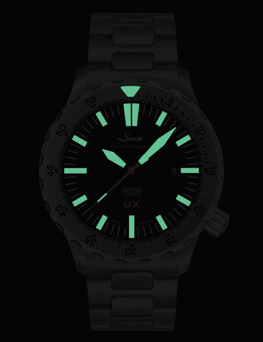 Sinn UX EZM 2B Vintage Cowhide Brown Watch