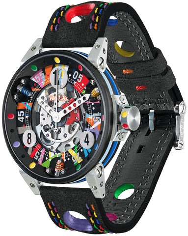 B.R.M Watch Art Car V6-44 SA Limited Edition V6-44-SA-SQ-ArtCar