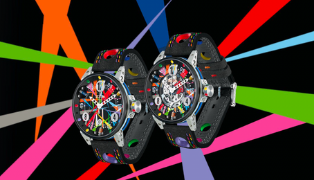 B.R.M. Watches V6-44 SA Art Car Limited Edition Watch