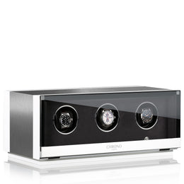 Chronovision Watch Winder Ambiance III Alu White Silk 70050-150.30.12