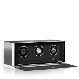Chronovision Watch Winder Ambiance III Alu White Silk