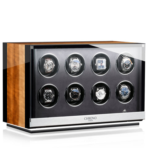 Chronovision Watch Winder Ambiance VI Aurosso High Gloss Schwarz High Gloss
