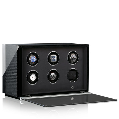 Chronovision Watch Winder Ambiance VI Carbon Black High Gloss 70050-152.17.11