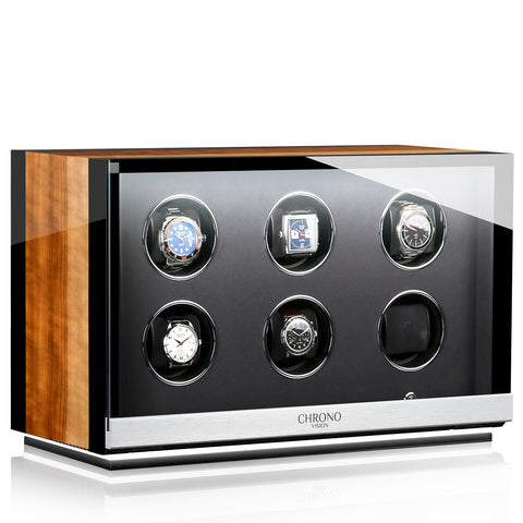 Chronovision Watch Winder Ambiance VIII Aurosso High Gloss Black High Gloss