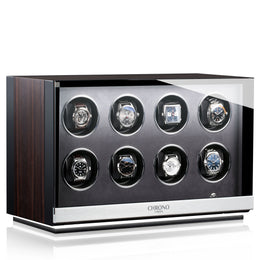 Chronovision Watch Winder Ambiance VIII Ebony Silk Black Silk
