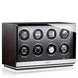 Chronovision Watch Winder Ambiance VIII Ebony Silk Black Silk