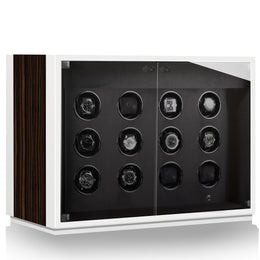 Chronovision Watch Winder Ambiance XII Ebony Silk White Silk