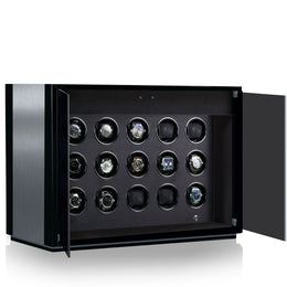 Chronovision Watch Winder Ambiance XV Alu Black Silk 70050-155.30.10