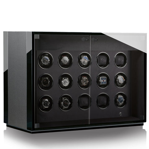 Chronovision Watch Winder Ambiance XV Carbon Black High Gloss