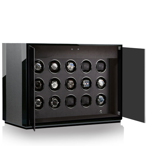 Chronovision Watch Winder Ambiance XV Carbon Black High Gloss 70050-155.17.11