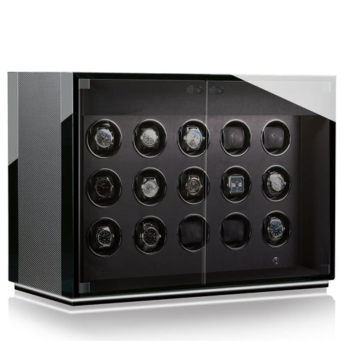 Chronovision Watch Winder Ambiance XV Carbon Black High Gloss