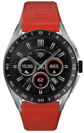 TAG Heuer Watch Connected Calibre E4 45 Red Rubber