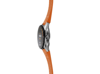 TAG Heuer Watch Connected Calibre E4 45 Orange Rubber