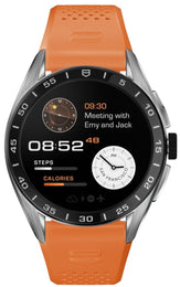 TAG Heuer Watch Connected Calibre E4 45 Orange Rubber SBR8A10.BT6265.