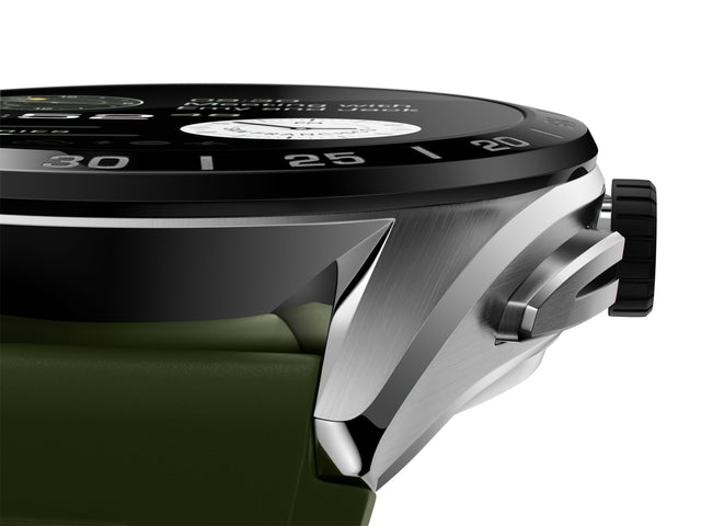 TAG Heuer Watch Connected Calibre E4 45 Khaki Rubber