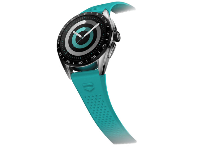TAG Heuer Watch Connected Calibre E4 45 Light Blue Rubber