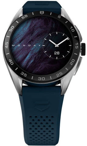 TAG Heuer Connected Calibre E4 Blue 45 Rubber