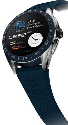 TAG Heuer Connected Calibre E4 Blue 45 Rubber