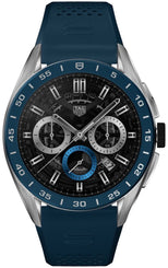 TAG Heuer Watch Connected Calibre E4 Blue 45 Rubber SBR8A11.BT6220