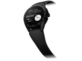 TAG Heuer Watch Connected Calibre E4 45 Titanium Black Leather