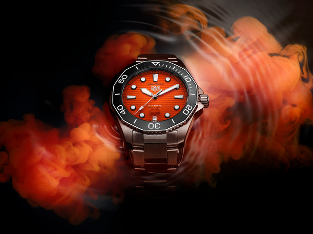 TAG Heuer Watch Aquaracer Professional 300 Orange D