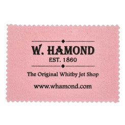 W Hamond Whitby Jet Small Polishing Cloth