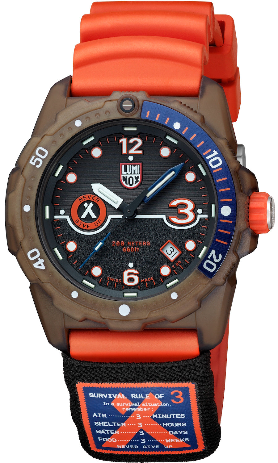 Luminox Bear Grylls Survival Rule Of 3 ECO 3720 Series