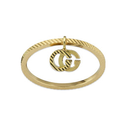 Gucci GG Running 18ct Yellow Gold Ring YBC648599002