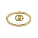 Gucci GG Running 18ct Yellow Gold Ring YBC648599002