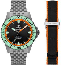 Zodiac Watch Super Sea Wolf Titanium Pro Diver Limited Edition ZO3550
