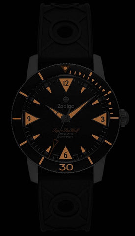 Zodiac Watch Super Sea Wolf 53 Skin Automatic D