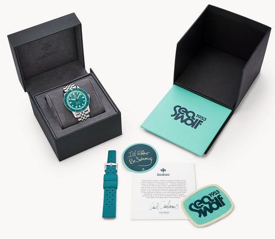 Zodiac Watch Super Sea Wolf Aquamarine Dream D