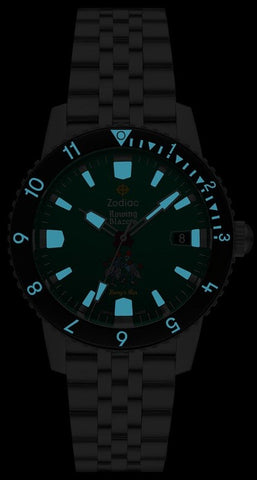 Zodiac Watch Super Sea Wolf Rowing Blazer Harrys Bar Limited Edition D